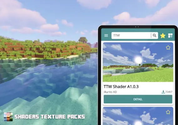 Shaders Texture Packs for MCPE android App screenshot 12