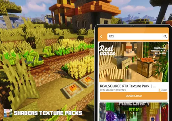 Shaders Texture Packs for MCPE android App screenshot 15