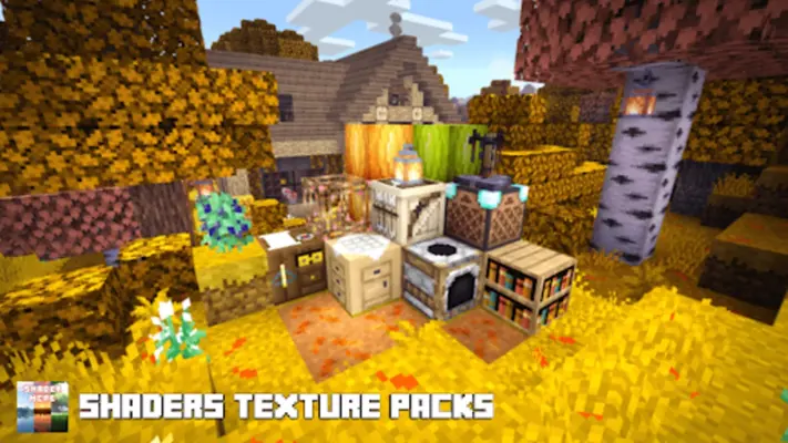 Shaders Texture Packs for MCPE android App screenshot 1