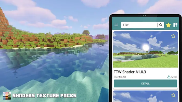 Shaders Texture Packs for MCPE android App screenshot 19