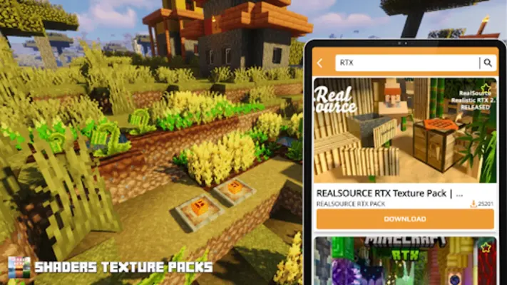 Shaders Texture Packs for MCPE android App screenshot 21