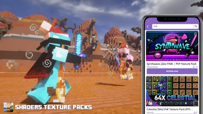 Shaders Texture Packs for MCPE android App screenshot 26