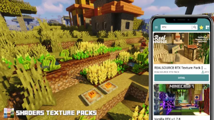 Shaders Texture Packs for MCPE android App screenshot 28